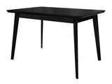 Asztal SKANDI 140 + (1x40) x 80 (Botiler), Szín: Fekete
