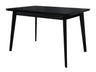 Asztal SKANDI 140 + (1x40) x 80 (Botiler), Szín: Fekete
