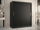 Gardróbszekrény Szafa RIFLO SLIM 1 150 (Towiro) Czarny 5903211254185 (Fekete)