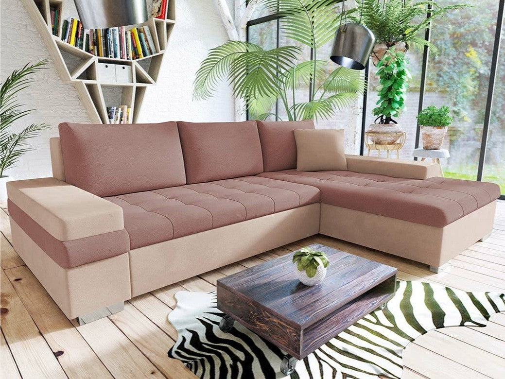 Sarokkanapé Bangkok mini (Kanton mini), Szín: Uttario Velvet 2956 + Uttario Velvet 2955