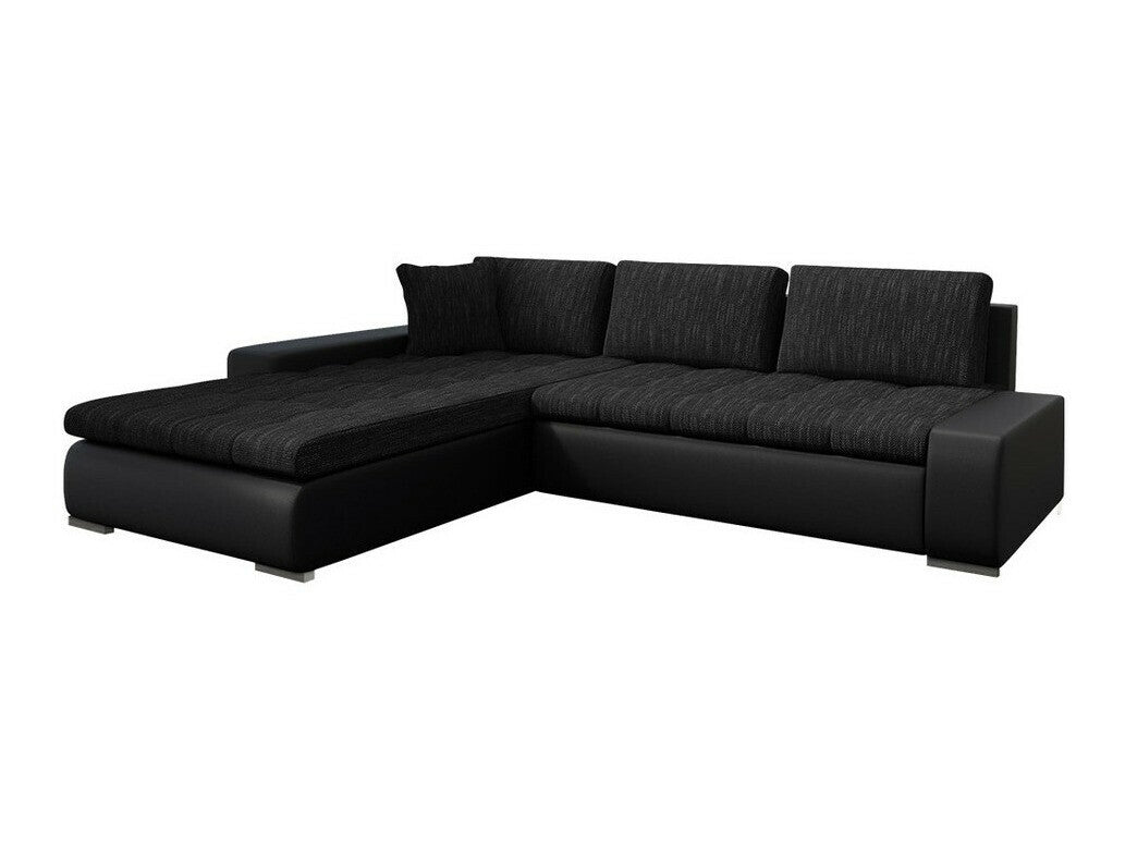 Sarokkanapé Orkan (Herkules) II, Szín: Soft 011 (Fekete) + Lawa 06