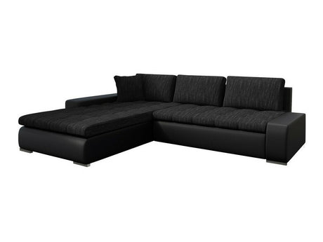 Sarokkanapé Orkan (Herkules) II, Szín: Soft 011 (Fekete) + Lawa 06