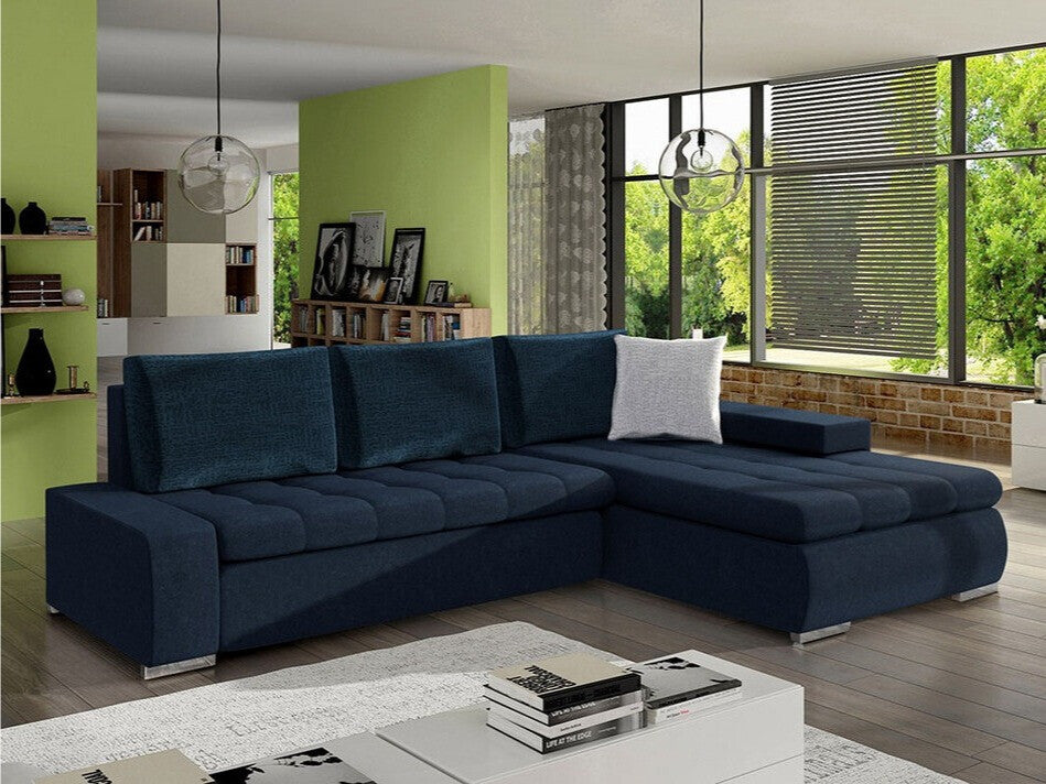 Sarokkanapé Orkan Mini (Herkules Mini) Toptextil, Szín: Otusso 22 + Velvetto 9 + Velvetto 4