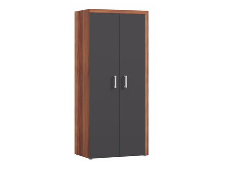 Gardróbszekrény Samba 1 (Brode BD01), Szín: Szilva + Grafit