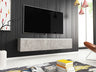 TV-állvány Lowboard D140 (Dlone 140), Led világítás: Nem, Szín: Beton