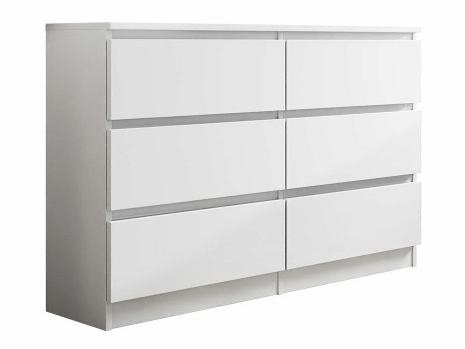 Komód MALWA M6 120 (Osko OK6), Szín: Fehér