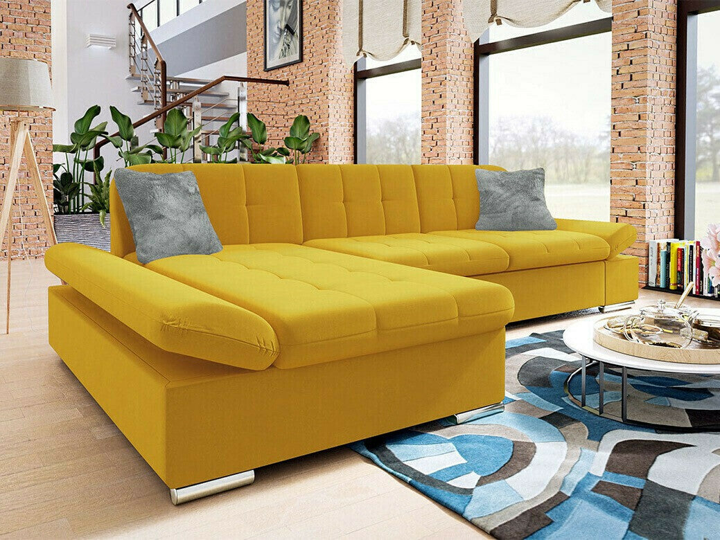 Sarokkanapé Malwi Premium (Laviva Premium), Szín: Otusso 14 + Sorriso 04, Változatok: Balos