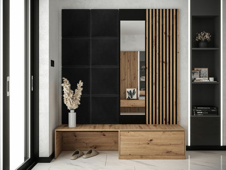 Előszoba garnitúra Premium I (Anrilot), Szín: Artisan tölgy + Manila 18