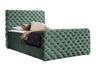 Kontinentális ágy CHESTERFIELD LUX (Tigline Lux), Szín: Velluto 13, Alvó felület mérete: 120 x 200 cm