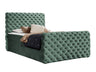 Kontinentális ágy CHESTERFIELD LUX (Tigline Lux), Szín: Velluto 13, Alvó felület mérete: 160 x 200 cm