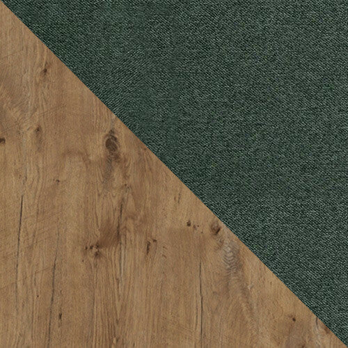 Kontinentális ágy WOOD 6, Szín: Faro 7, Alvó felület mérete: 160 x 200 cm