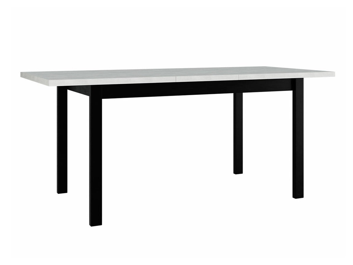 Asztal Alba 80 x 140/180 2 (Diesel 2), Munkalap színe: Grandson tölgy, Lábak színe: Fehér