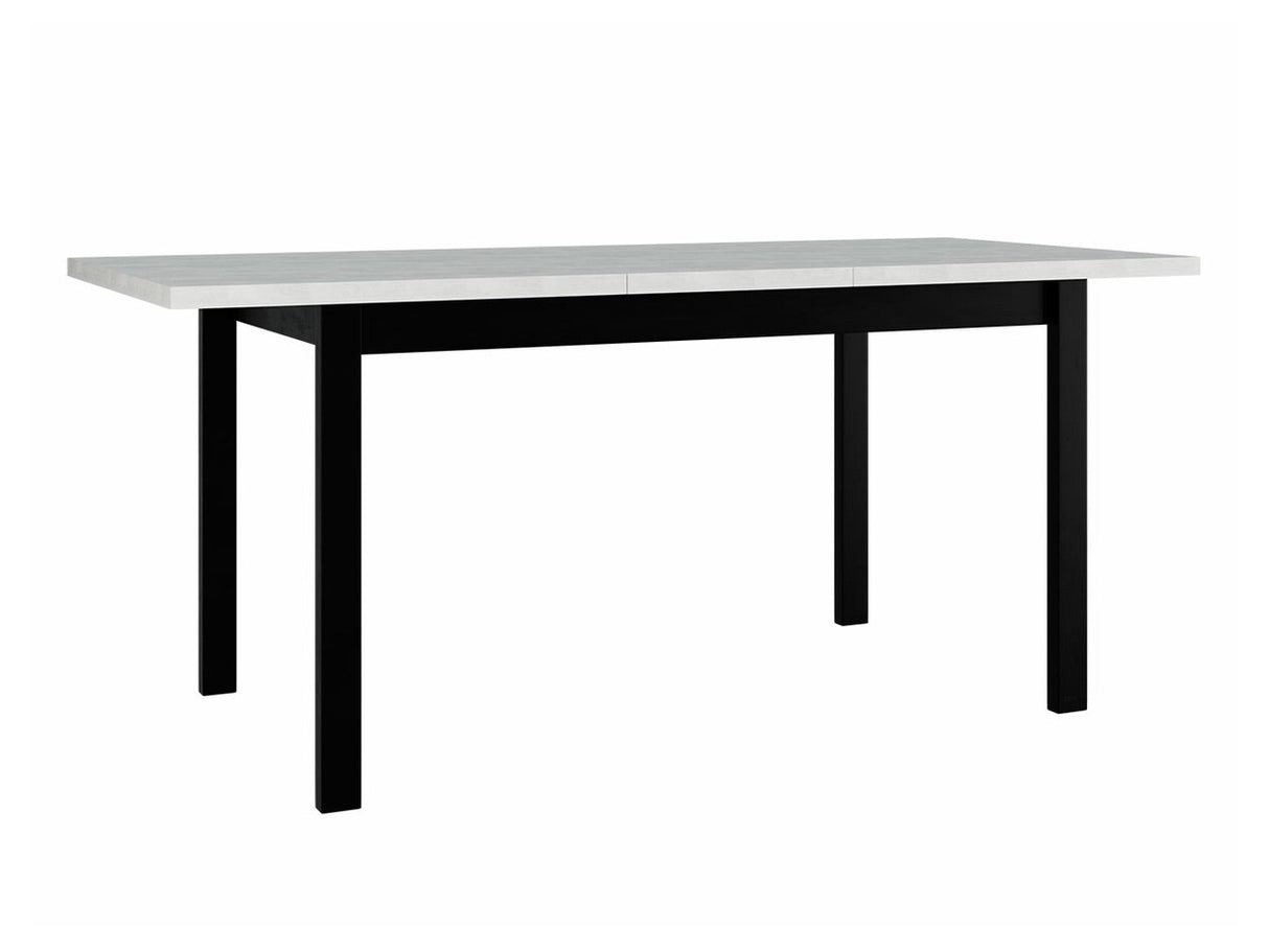 Asztal Alba 80 x 140/180 2 (Diesel 2), Munkalap színe: Artisan tölgy, Lábak színe: Fehér