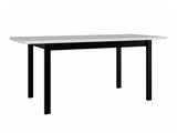 Asztal Alba 80 x 140/180 2 (Diesel 2), Munkalap színe: Artisan tölgy, Lábak színe: Fekete
