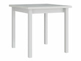 Asztal Max 9 80x80 (Eliot 9), Szín: Fehér