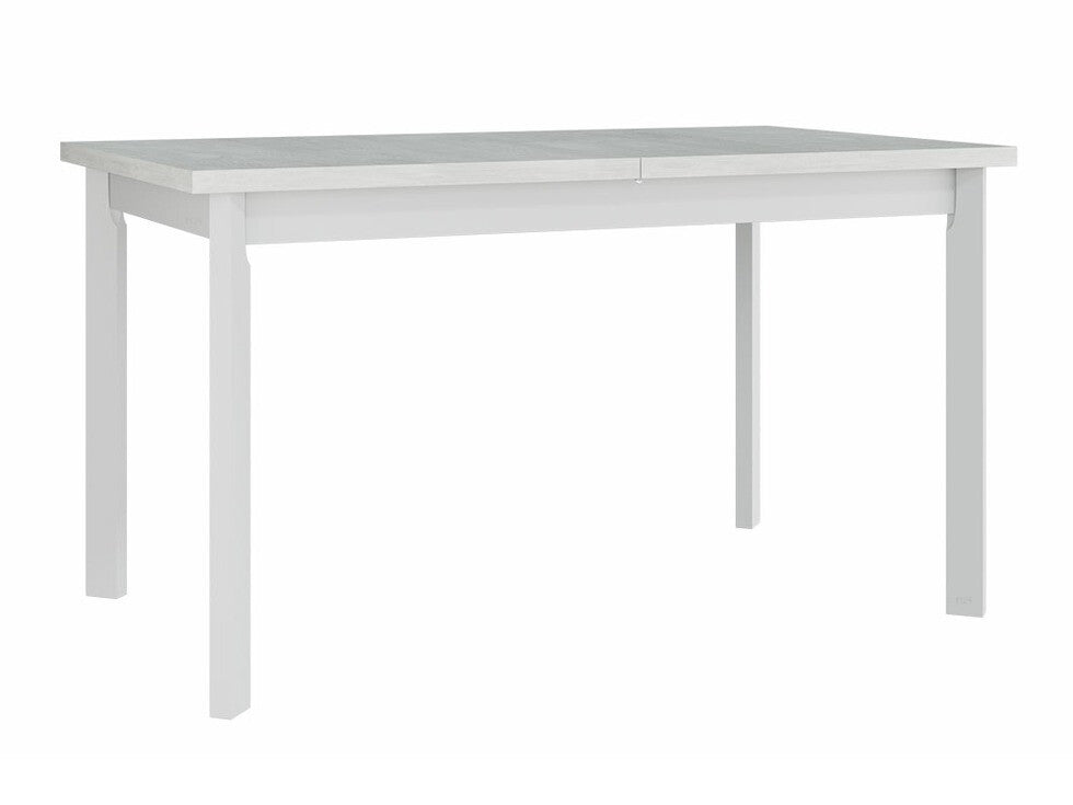 Asztal Modena 2 90x160/200 (Laminált forgácslap) (Fa 2), Szín: Fehér