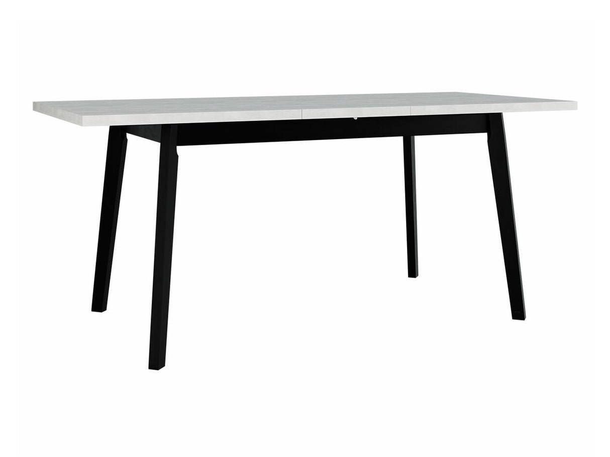 Asztal Oslo 5 80 x 140/180 (Harry 5), Munkalap színe: Artisan tölgy, Lábak színe: Fekete