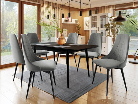 Szék S91 (ST91), Szín: Fekete + Magic Velvet 2217