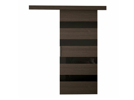 Tolóajtók Drzwi przesuwne MARTI V + samodomykacz, Szín: Barna + Fekete