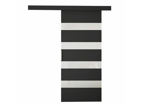 Tolóajtók Drzwi przesuwne MARTI V + samodomykacz, Szín: Fekete + Fehér