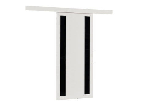 Tolóajtók Drzwi MALIBU WZORY M-6 80 + samodomykacz, Szín: Fehér + Fekete