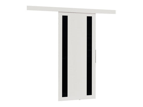 Tolóajtók Drzwi MALIBU WZORY M-6 100 + samodomykacz, Szín: Fehér + Fekete