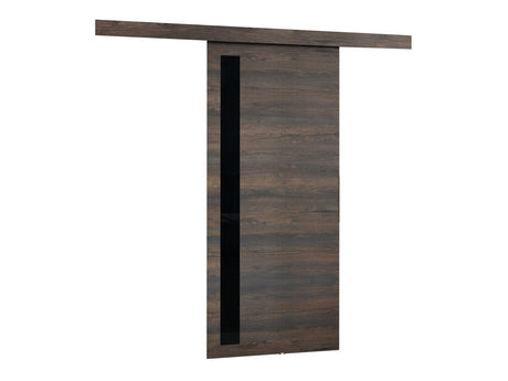 Tolóajtók Drzwi MALIBU WZORY M-5 100 + samodomykacz, Szín: Sötét kőris + Fekete