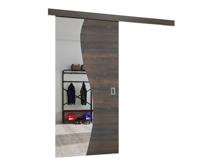 Tolóajtók Drzwi FALA 80 + samodomykacz, Szín: Sötét kőris