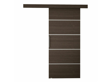 Tolóajtók Drzwi przesuwne RUBI III + samodomykacz, Szín: Barna
