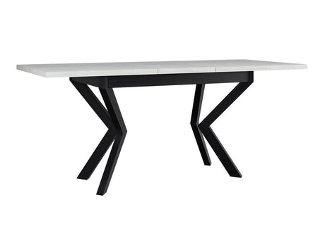 Asztal Stół IKON 4 LAMINAT Blat: Sonoma / Podst.: Czarny fém 5903211275890 (Fekete + Sonoma tölgy)