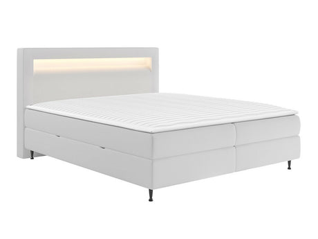 Kontinentális ágy Łoże kontynentalne OVO + TOPPER M, Szín: Soft 017, Alvó felület mérete: 140 x 200 cm
