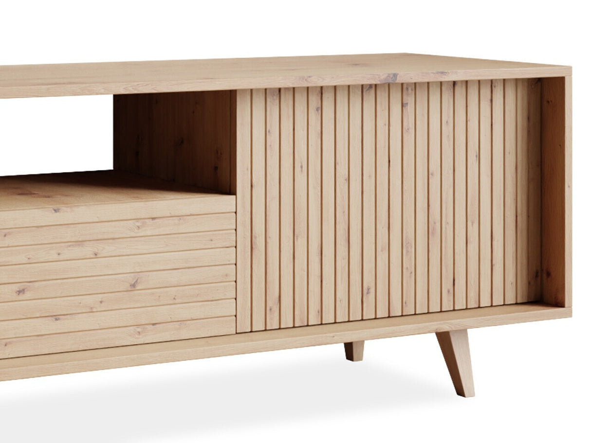 TV-állvány Szafka RTV FERIDO 2K1SZ Dąb Artisan 5903211293306