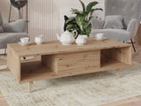 Dohányzóasztal Stolik kawowy FERIDO 1SZ Dąb Artisan 5903211293313