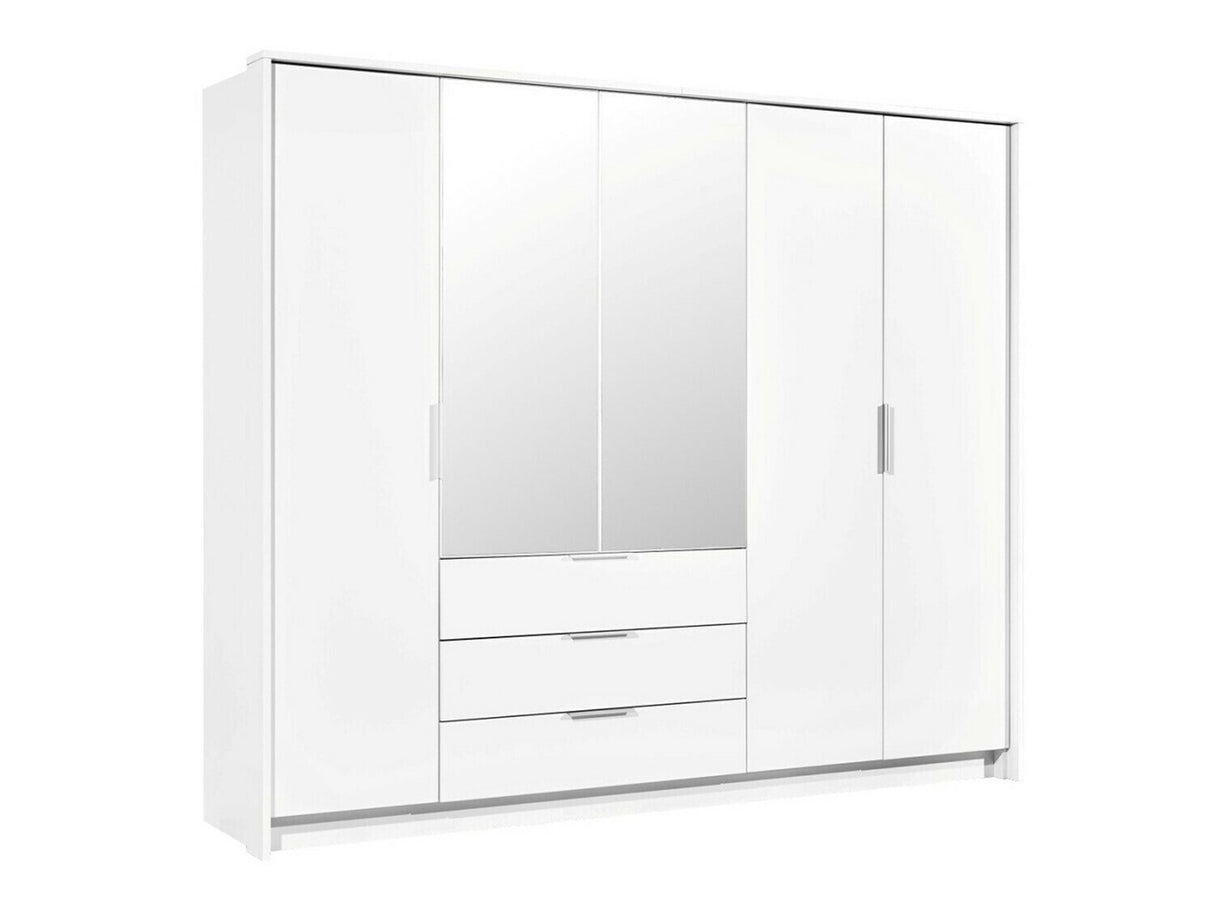 Gardróbszekrény Togo 255 (Agnettas 255), Szín: Fehér