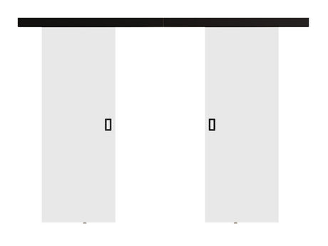 Tolóajtók Drzwi WERDI DUO 132 + 2x samodomykacz, Szín: Fehér