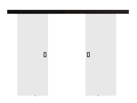 Tolóajtók Drzwi WERDI DUO 152 + 2x samodomykacz, Szín: Fehér