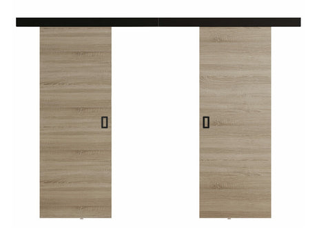 Tolóajtók Drzwi WERDI DUO 152 + 2x samodomykacz, Szín: Sonoma tölgy