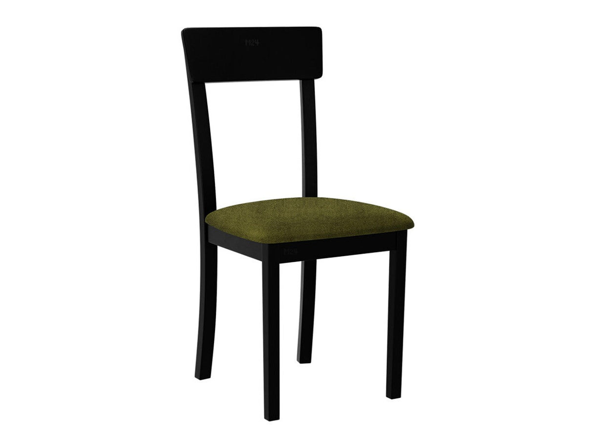 Szék Krzesło HUGO 1_NEW, Fa színe: Fekete, Kárpit: Zetta 297