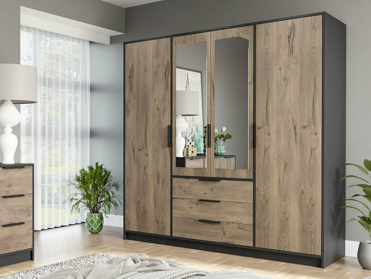 Gardróbszekrény LATI D4 /DAB VIKING