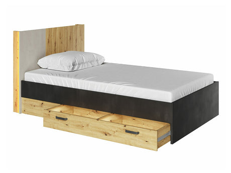 Ágy Qubic QB-11/QB-12, Alvó felület mérete: 120 x 200 cm