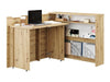 Sarok íróasztal WORK CONCEPT CW-01, Szín: Artisan tölgy, Változatok: Balos