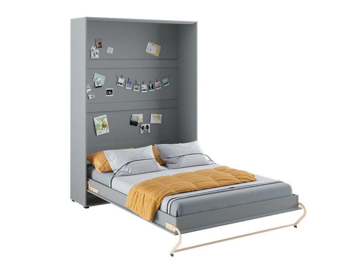 Szekrényágy CONCEPT PRO CP-01, Szín: Szürke, Alvó felület mérete: 140 x 200 cm