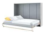 Szekrényágy CONCEPT PRO CP-04 I, Szín: Szürke, Alvó felület mérete: 140 x 200 cm