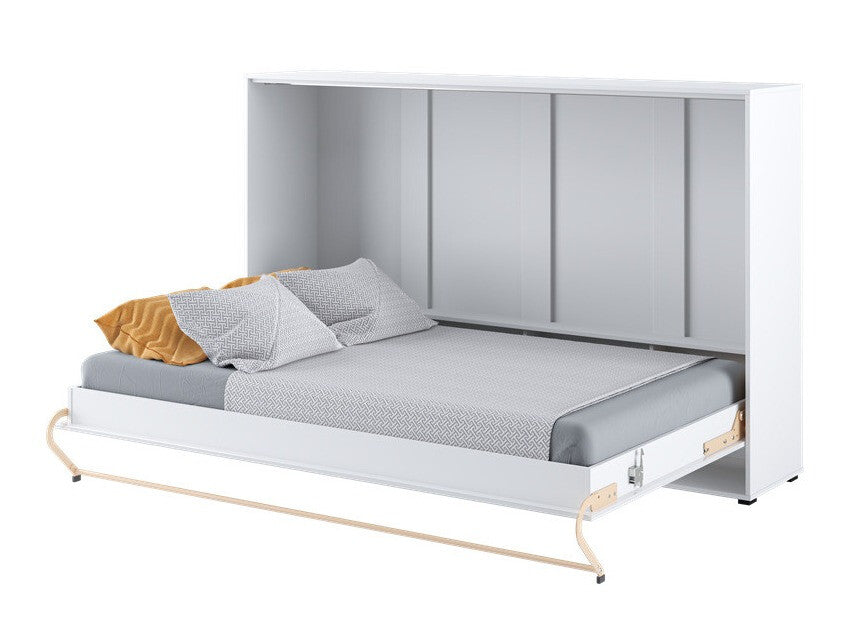 Szekrényágy CONCEPT PRO CP-05 I, Szín: Fehér + Fényes fehér, Alvó felület mérete: 120 x 200 cm