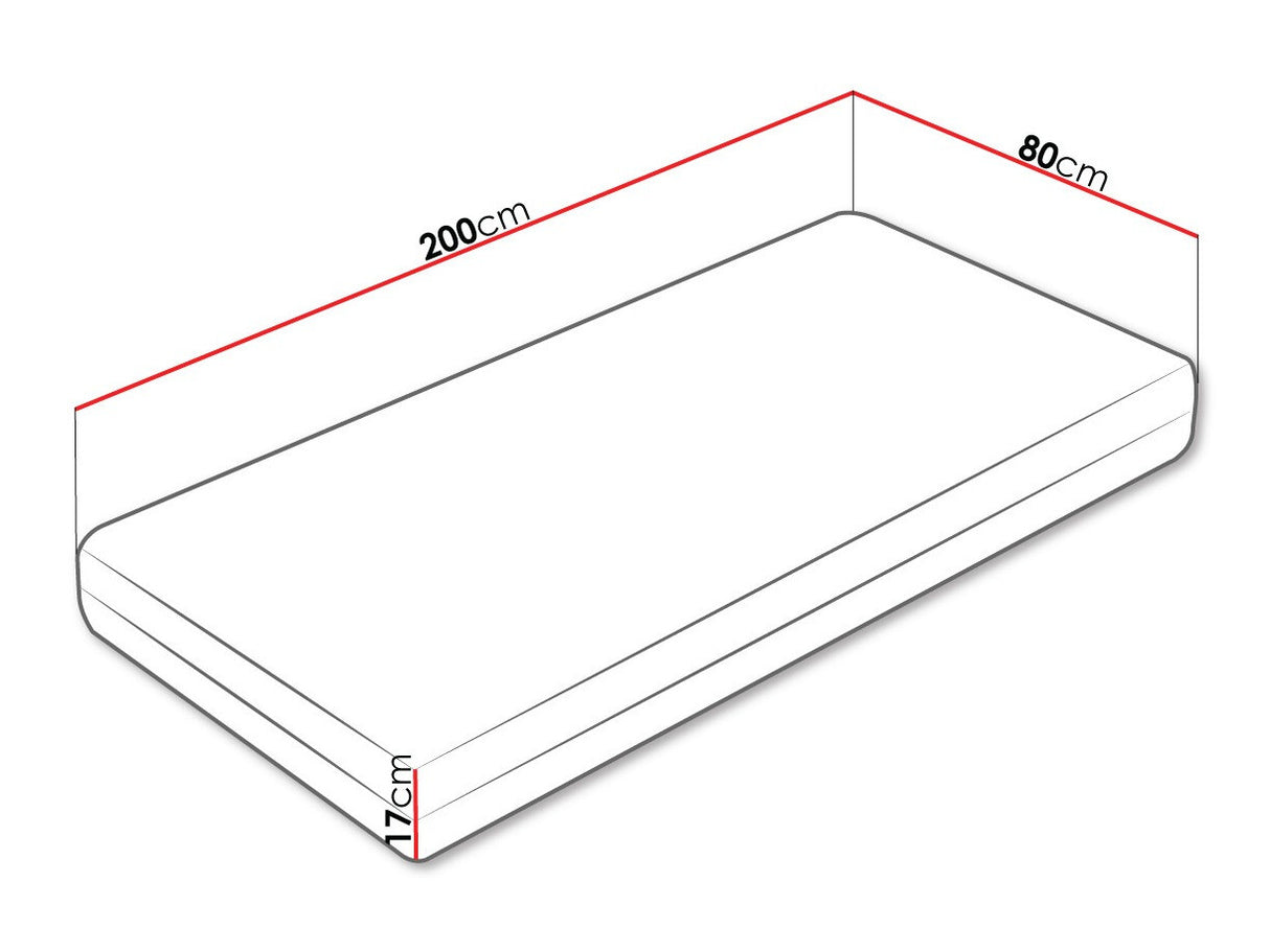 Matrac Dionizos (Bilss), Méretek: 80 x 200 cm