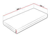 Matrac BOHEMIA (Leonardo), Méretek: 160 x 200 cm