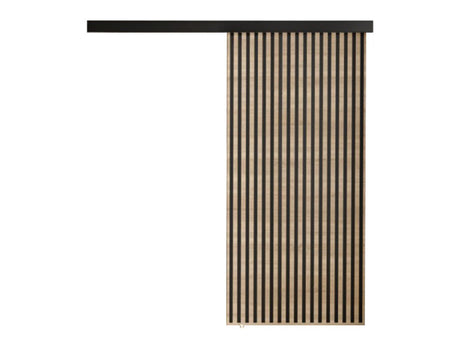 Tolóajtók Drzwi BELMO 90 + samodomykacz, Szín: Sonoma tölgy + Fekete