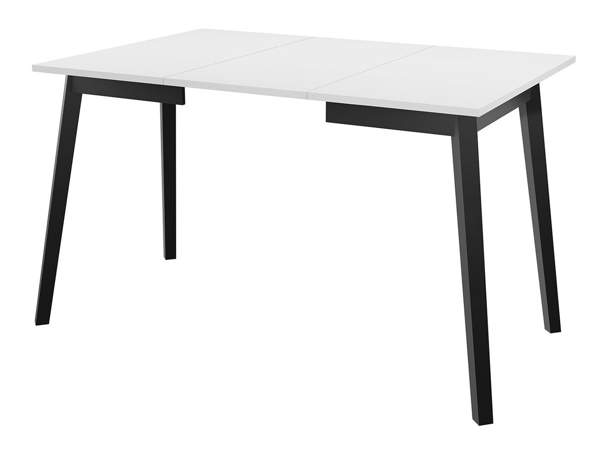 Asztal Stół ARIEL S 85x85, Szín: Szürke márvány + Fekete