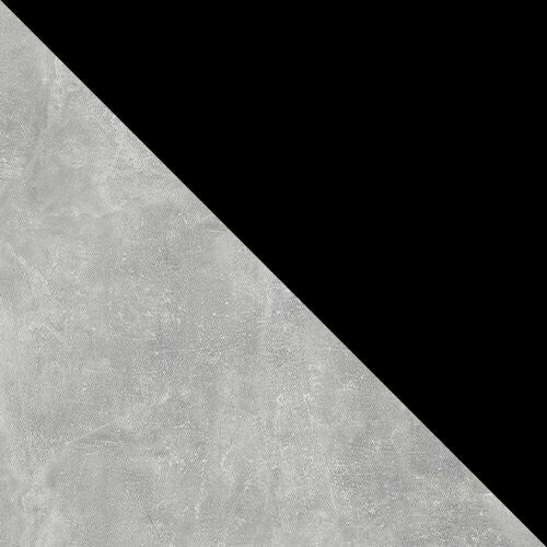Étkezőgarnitúra Zestaw DEIMOS S + 6 x LUKE, Fa színe: Szürke márvány + Fekete, Kárpit: Amor Velvet 4311