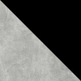 Étkezőgarnitúra Zestaw DIONE M + 4 x LUKE, Fa színe: Szürke márvány + Fekete, Kárpit: Amor Velvet 4311